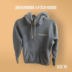 ✨Abercrombie & Fitch Hoodie in Denim‎ Blue. Size XS✨